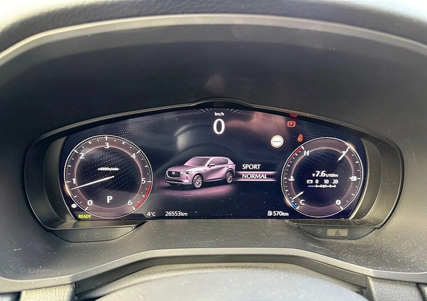 Mazda CX-60 cena 174999 przebieg: 26553, rok produkcji 2022 z Ziębice małe 154